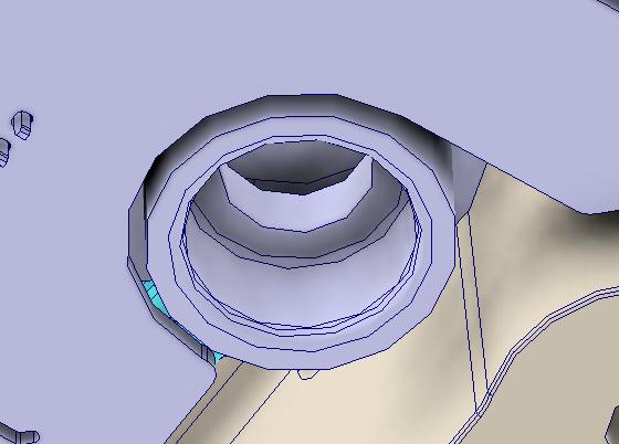 孔式冷卻液進(jìn)出口